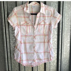 10/$30🛍 Columbia Button Down Blouse Sz M